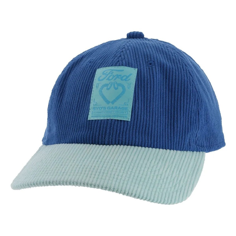 Dickies Ford Sydney Sweeney Syds Garage Corduroy Hat Blue Mint Strapback Cap